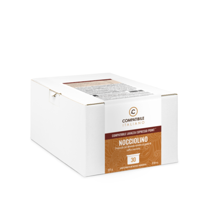 Nocciolino, Compatibile Lavazza Point (FAP), 30 capsule, Compatibile Italiano