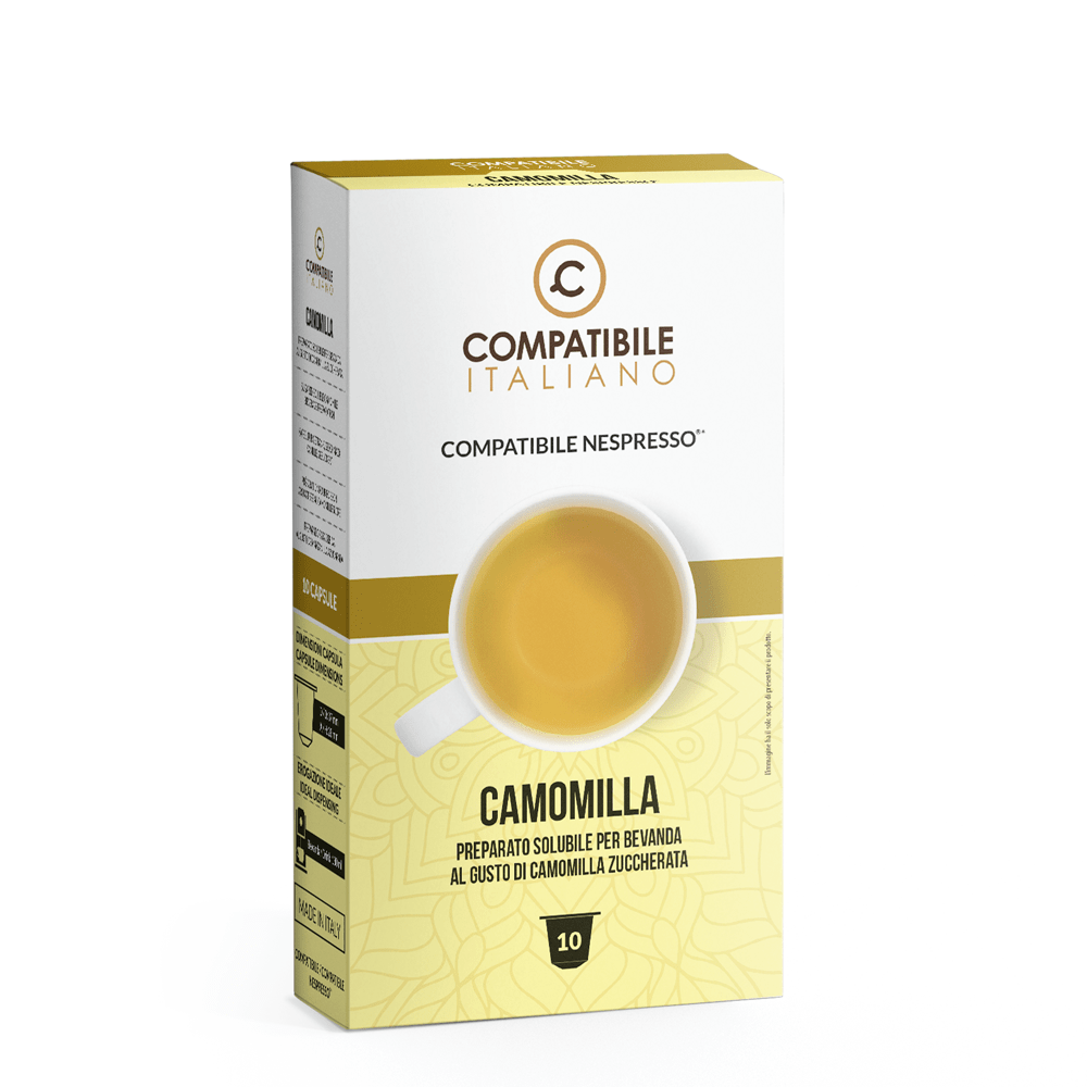 Camomilla, Compatibile Nespresso, 10 capsule, Compatibile Italiano