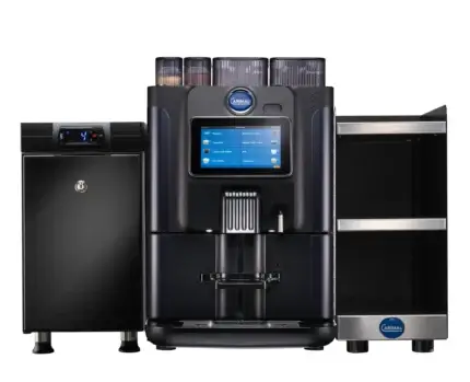 Macchina del caffè superautomatica per ufficio BlueDot Plus Carimali Noleggio minimomo 36 mesi